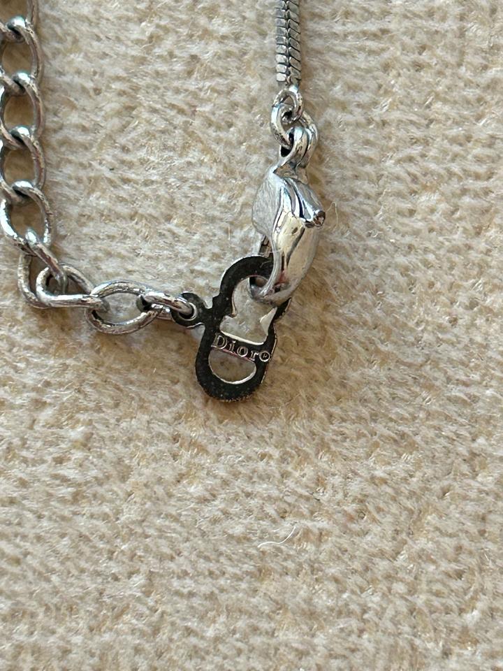 Christian Dior Trotter 2 Pink Necklace