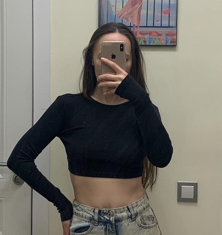 Кроп топ, кофта H&M