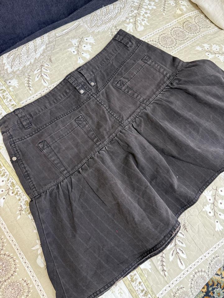 Юбка темно-серая