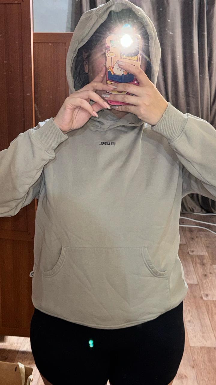 Худи серое xl