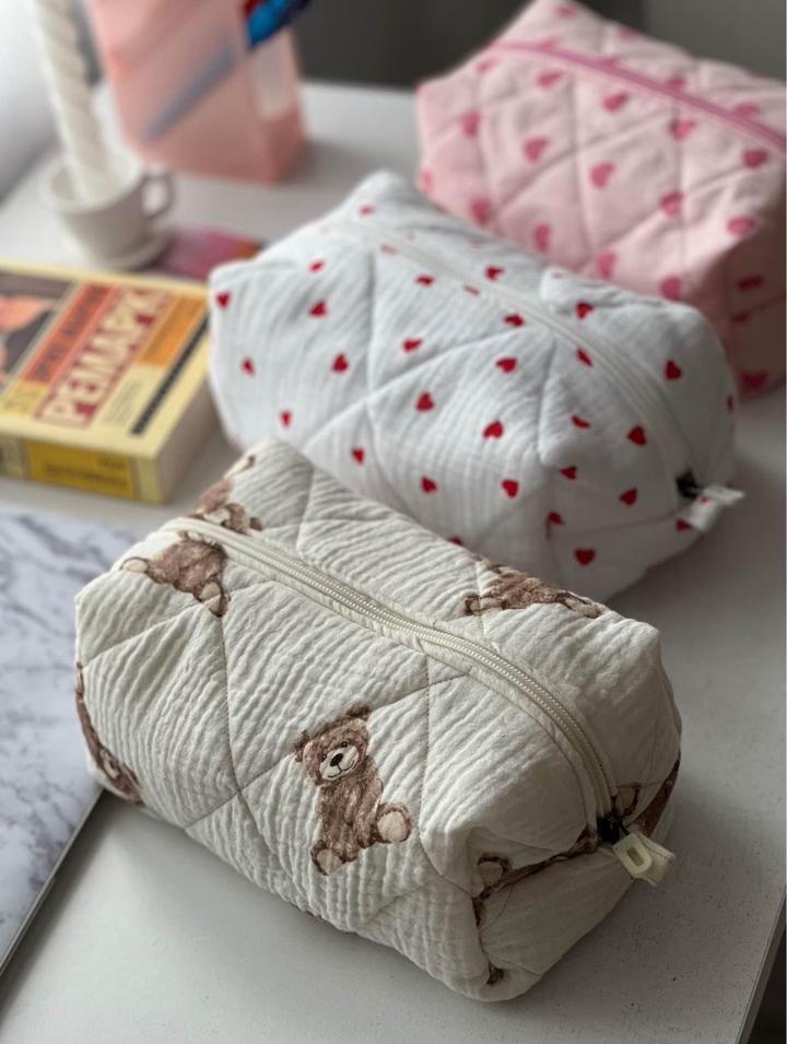 Косметички из турецкого хлопка