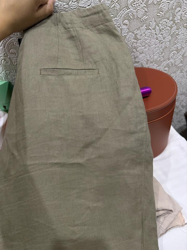 Брюки из льна от Massimo dutti