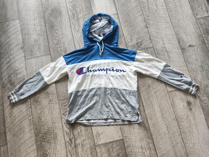 Champion худи весь в логотипах🔥