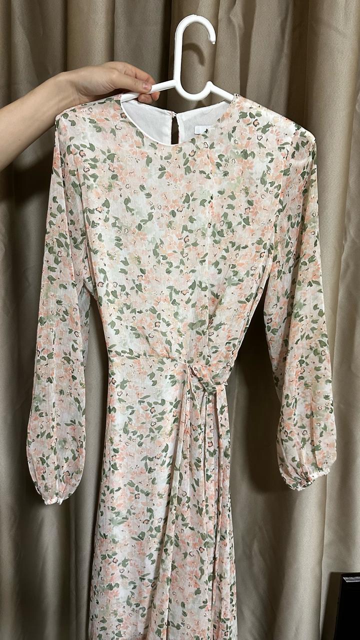 летнее платье с цветочками RESERVED