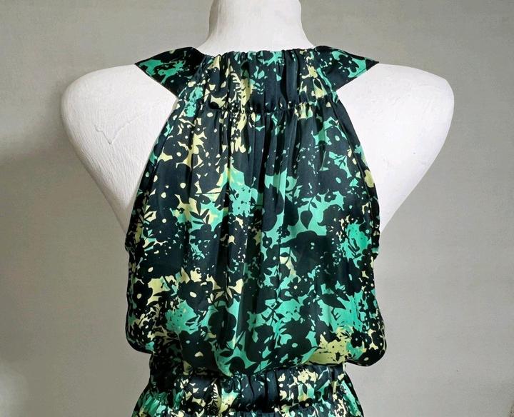 Винтажный топ блуза M (46 размер) летний без рукавов