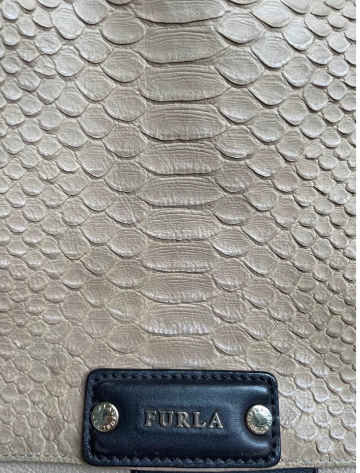 Сумка из кожи питона FURLA