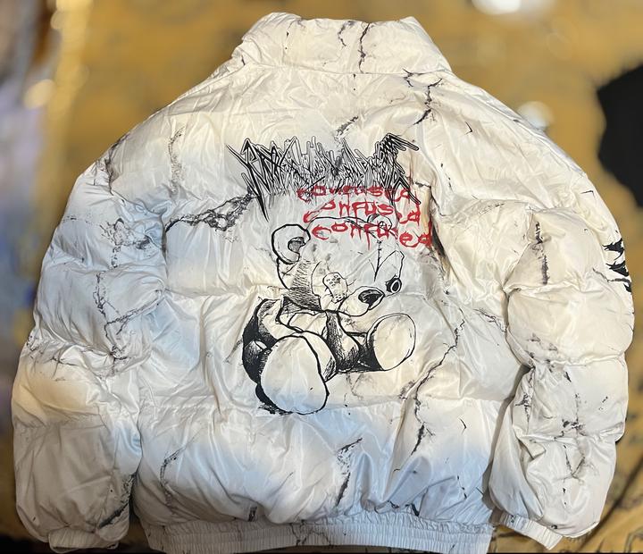 Белая куртка (унисекс)