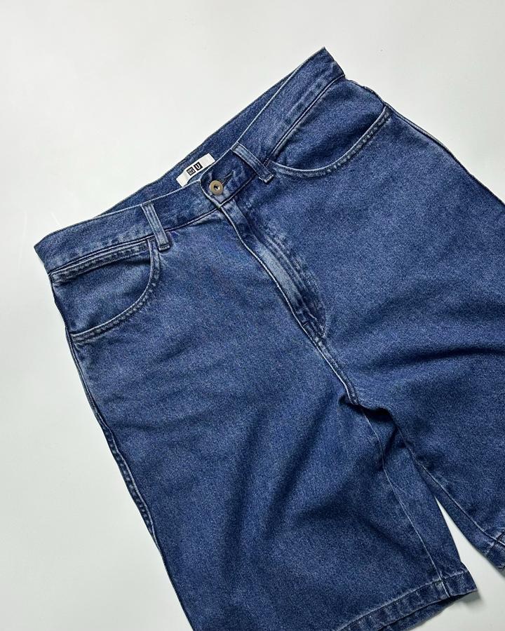 denim short by Uniqlo