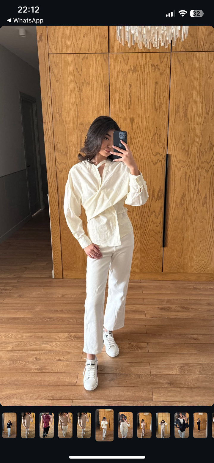 рубашка нежно желтого цвета