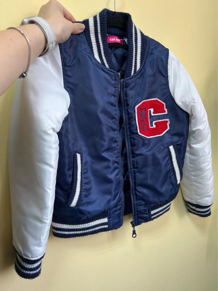 Бомбер теплый