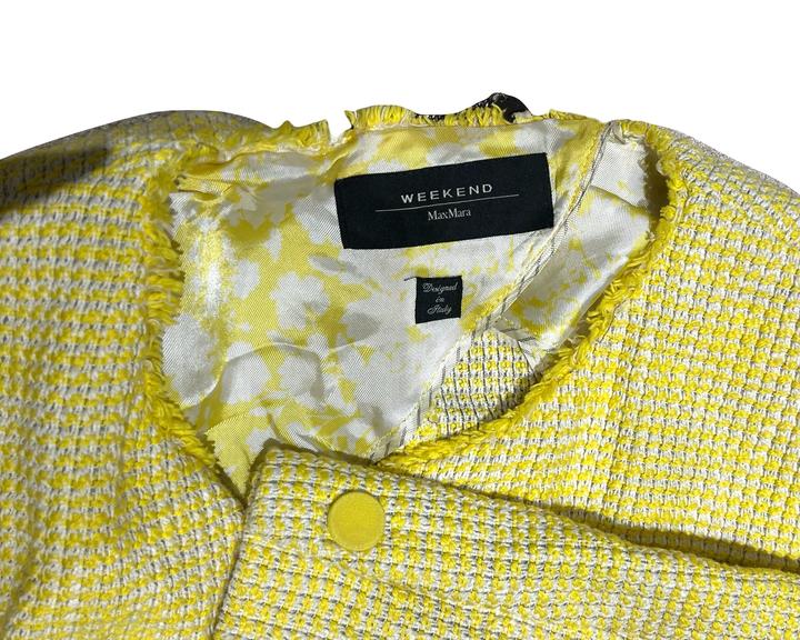 Желтый жакет/пиджак Max Mara WEEKEND