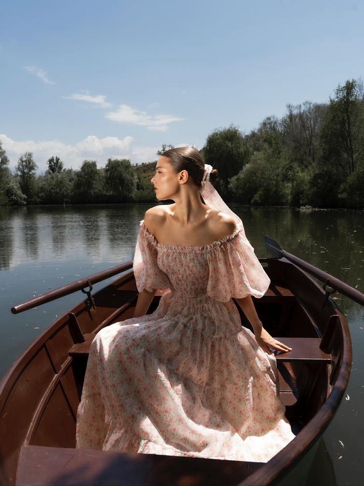 Цветочное платье от Ayarabbim