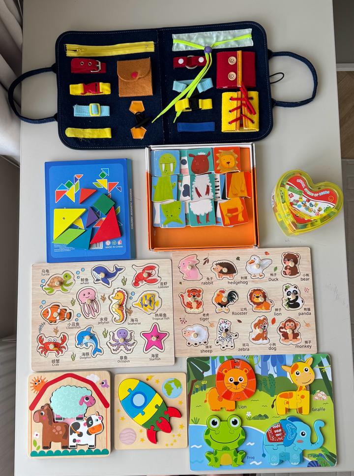 Развивающие игрушки 1-3 года