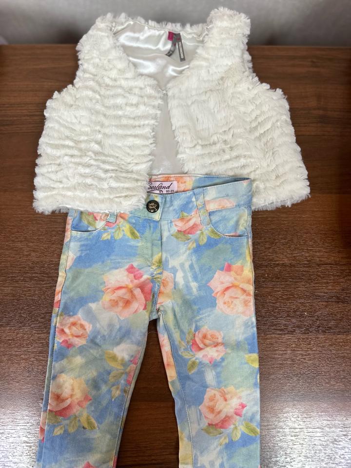 Комплект брендовой одежды для девочки на 2-3 года