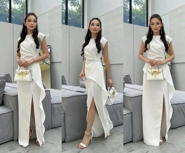 Белое платье