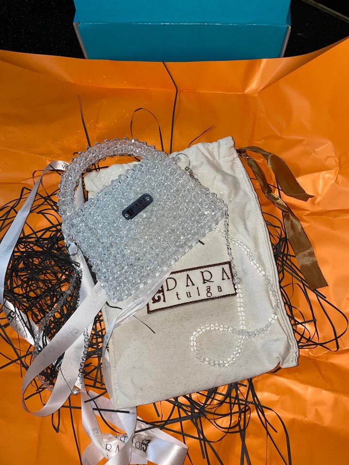 Дизайнерская сумка ручной работы из хрусталя!