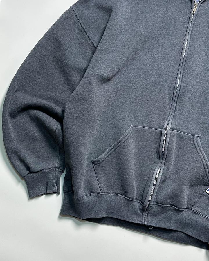 vtg zip hoodie by russel athletic 90s