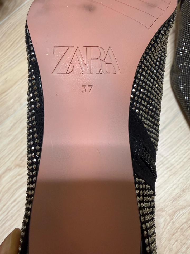 Туфли Zara со стразами