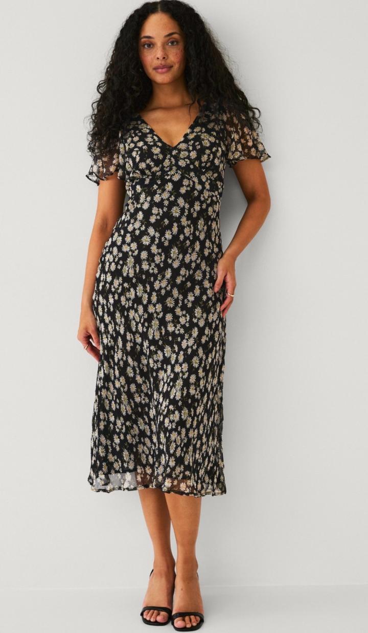 Платье Mango из шифона