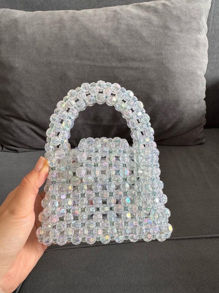 Эксклюзивная сумка из кристаллов (ручная работа)