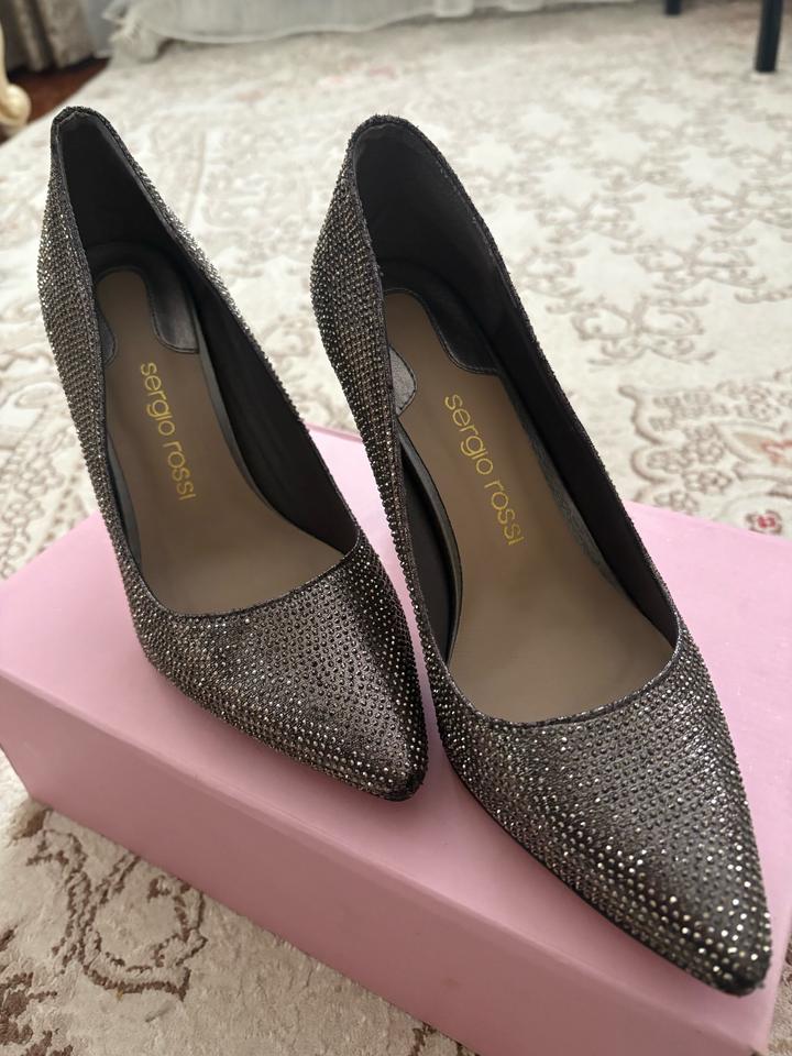 каблуки со стразами