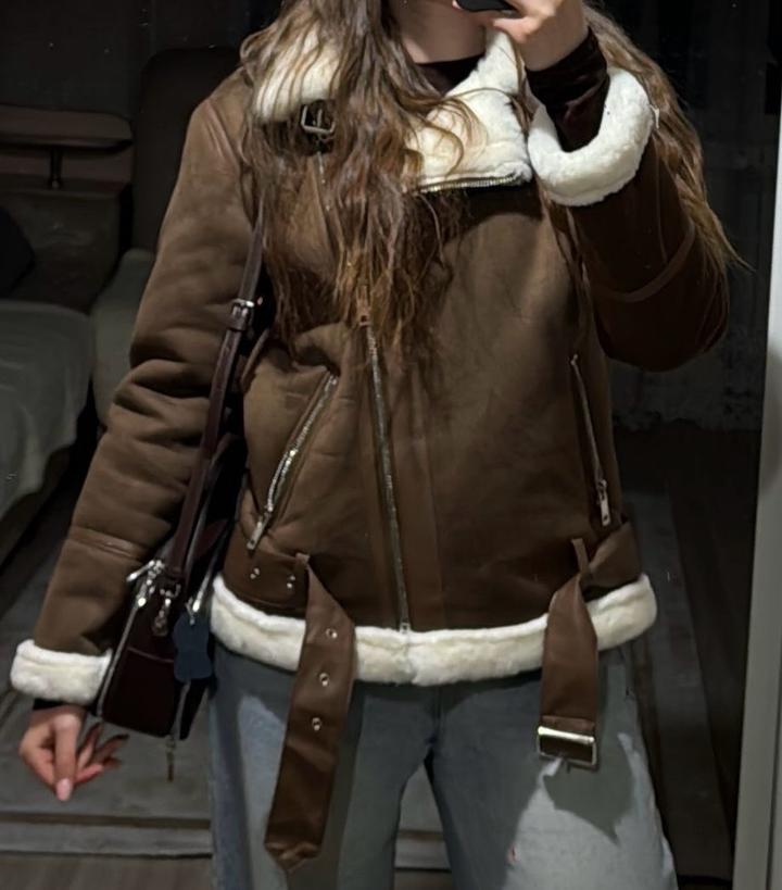 Дубленка (новая) весенняя