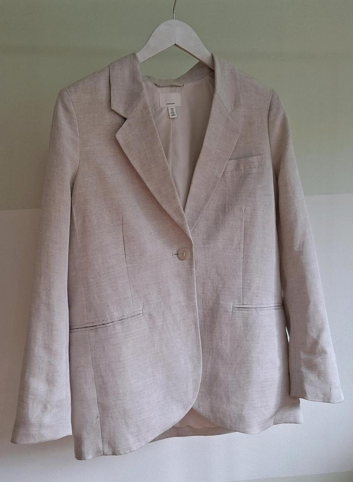 Льняной пиджак от H&M