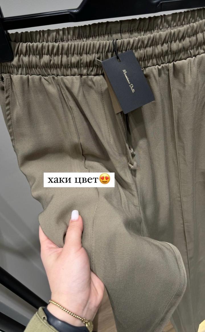 Продам брюки Massimo DUTTI цвет хаки.