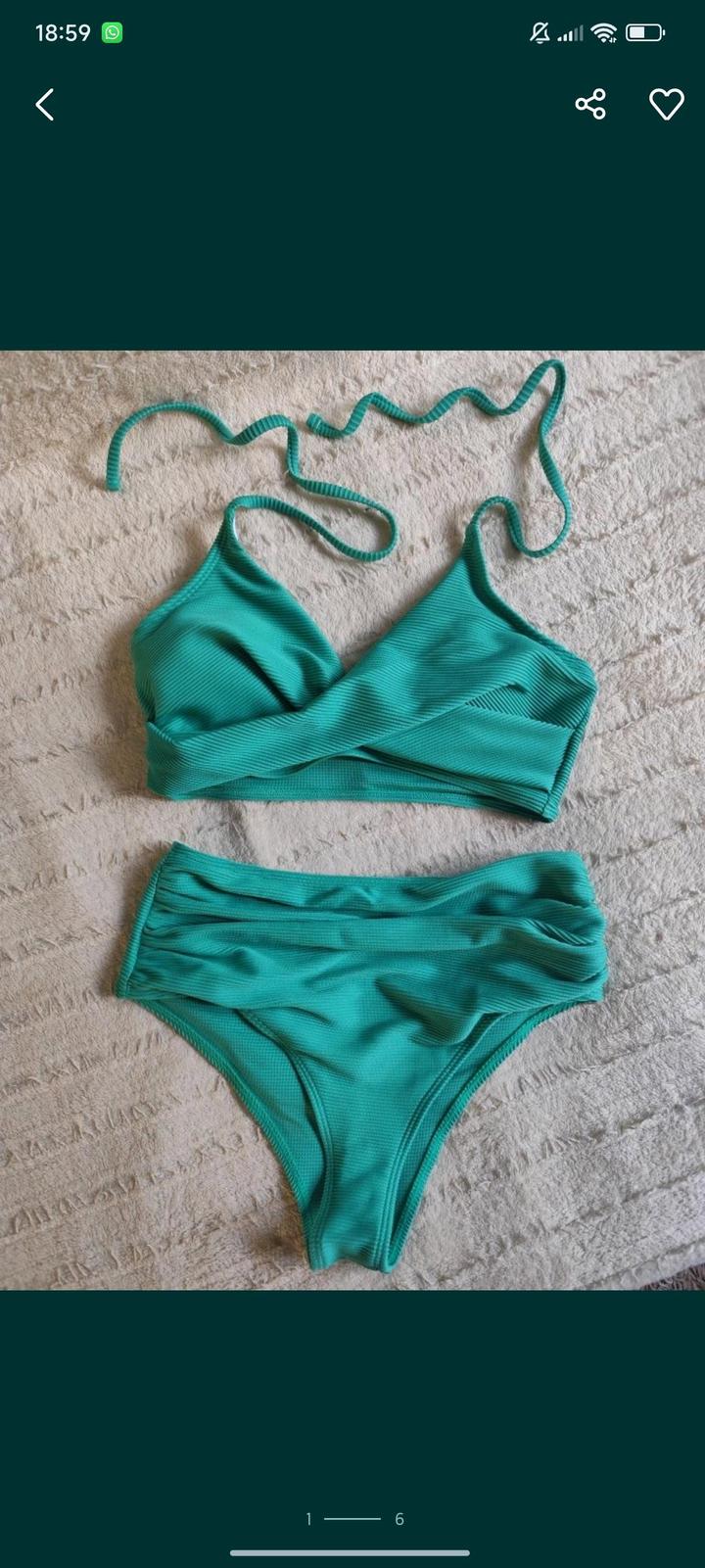 Купальник.Бирюзовый.