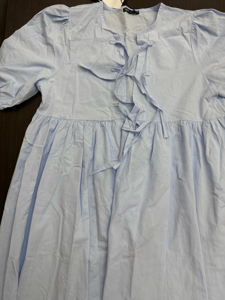 Голубое платье Зара