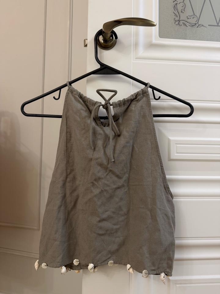 Топ Zara с ракушками