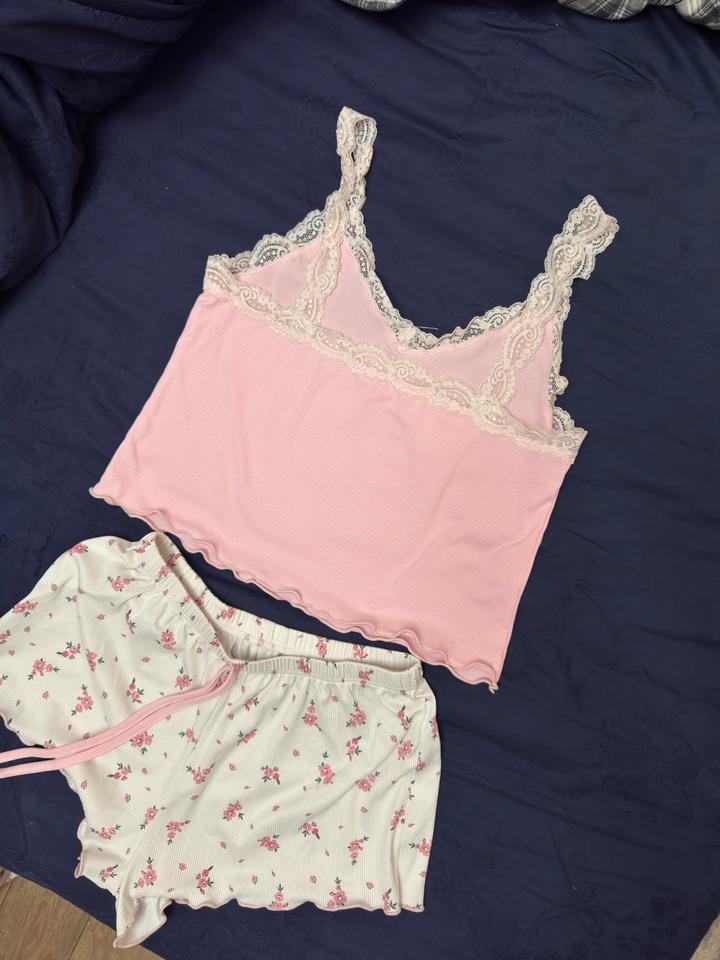 Пижама комплект шорты и топ