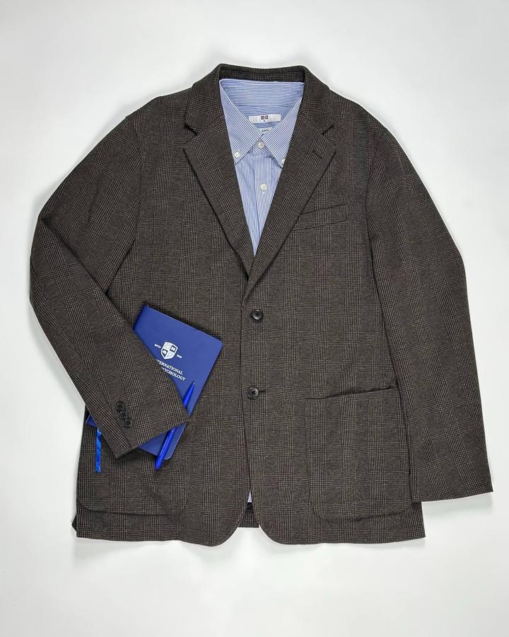 blazer jacket by uniqlo