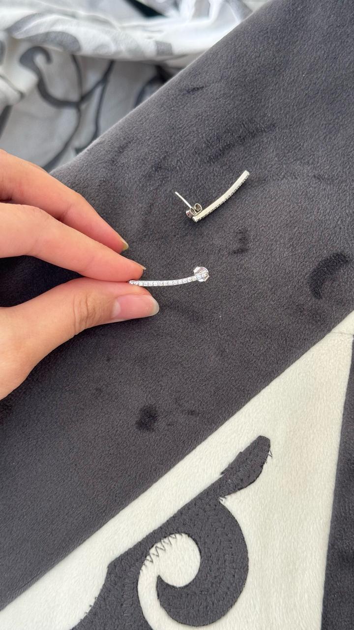 Нежные и утонченные серьги (серебро 925пробы)