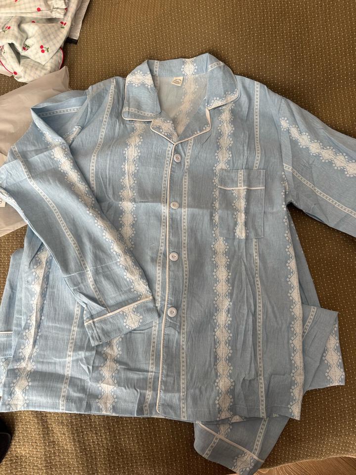 Пижама голубая