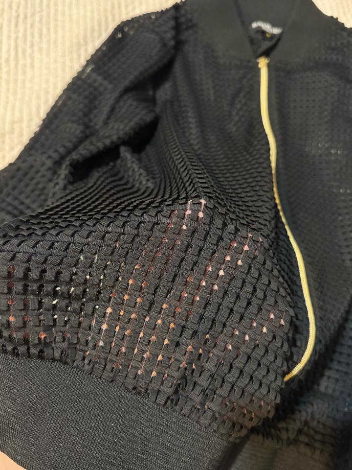 Бомбер летний Черный