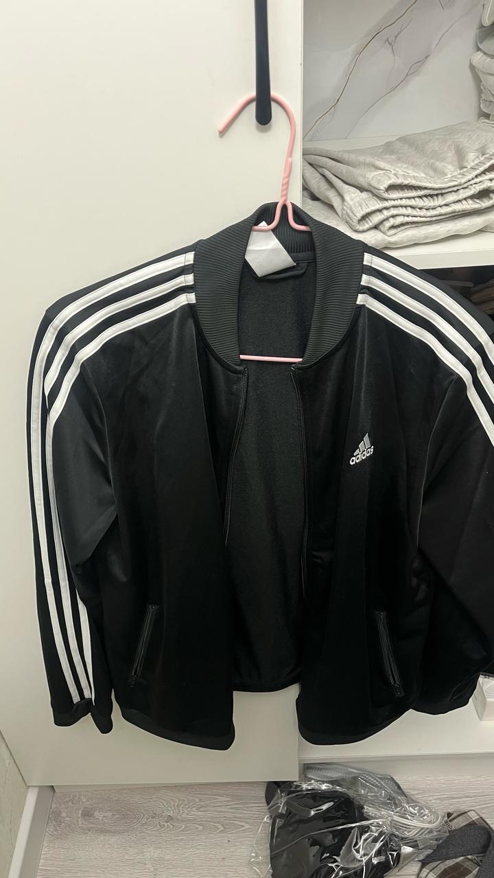 Спортивный костюм adidas чёрный