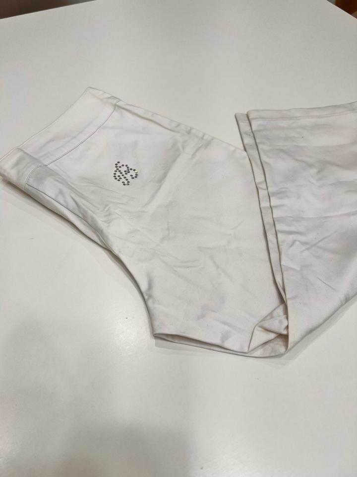 Белые бриджи Blumarine