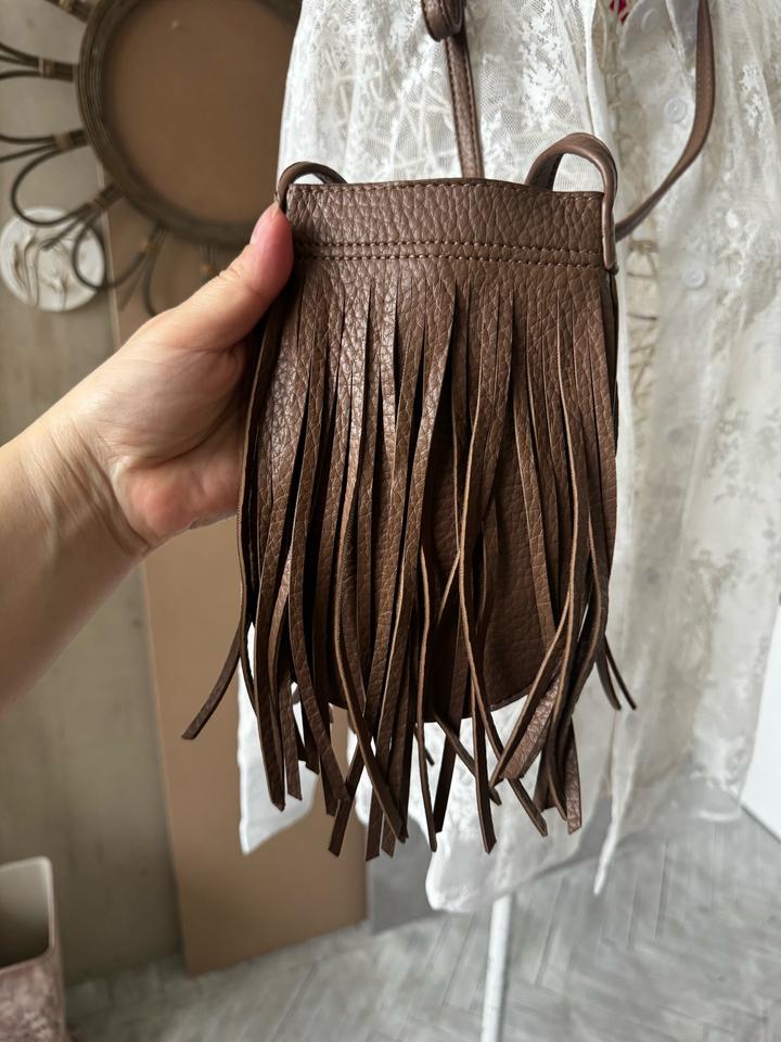 Сумка с бахромой