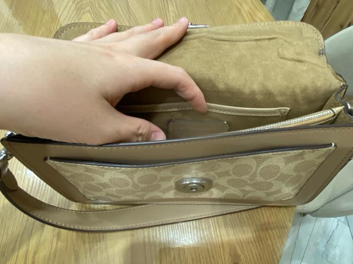 Кожаная сумка Coach