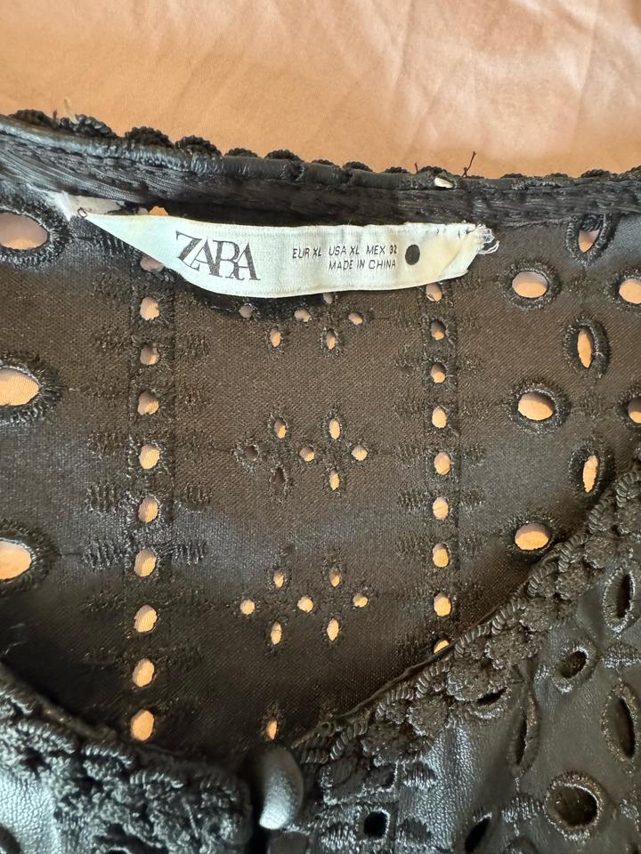 Кожаная кофта Zara