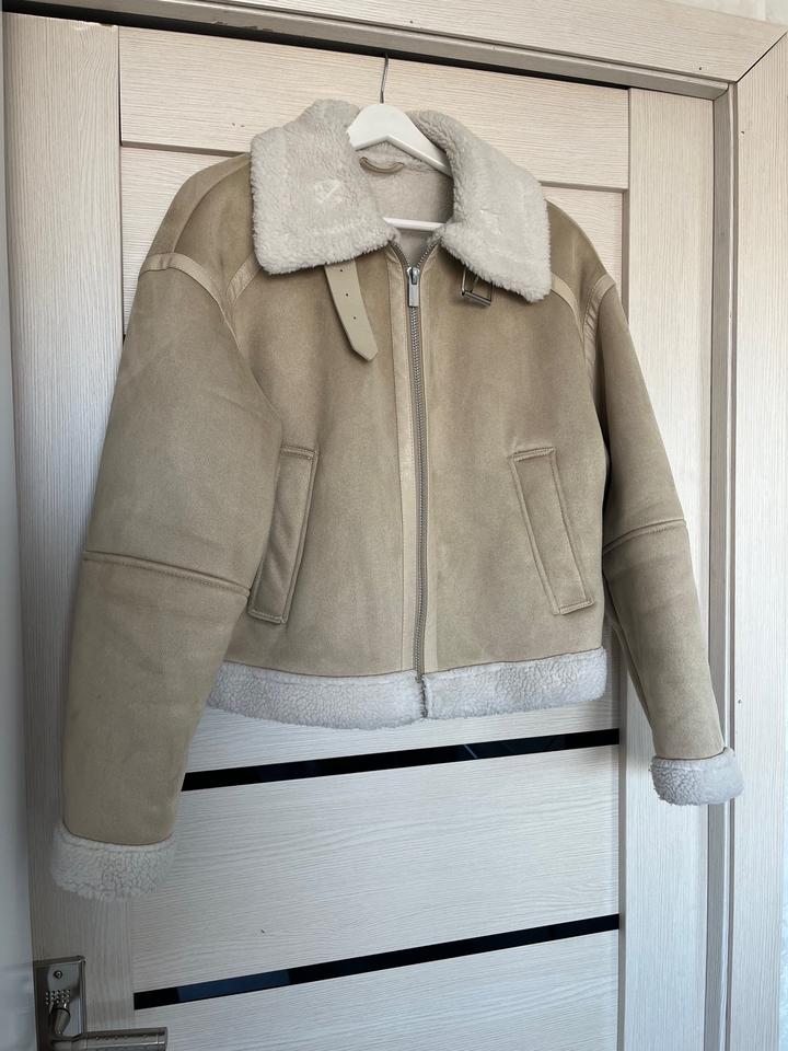 Дубленка укороченная