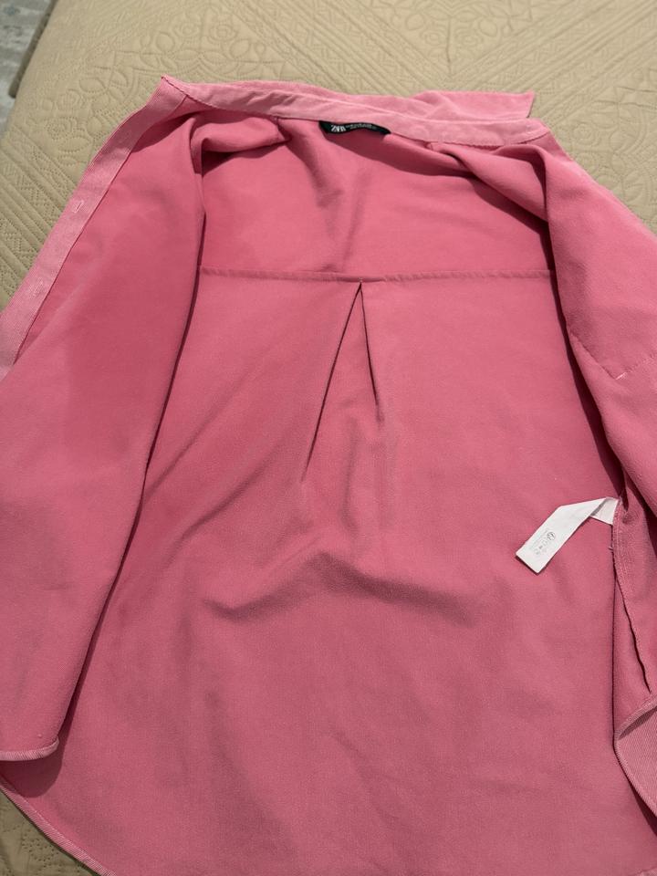 Рубашка вельвет Zara 46-48