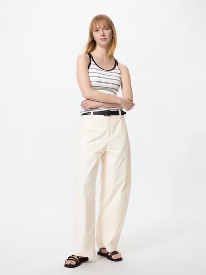 Брюки barrel Uniqlo бананки