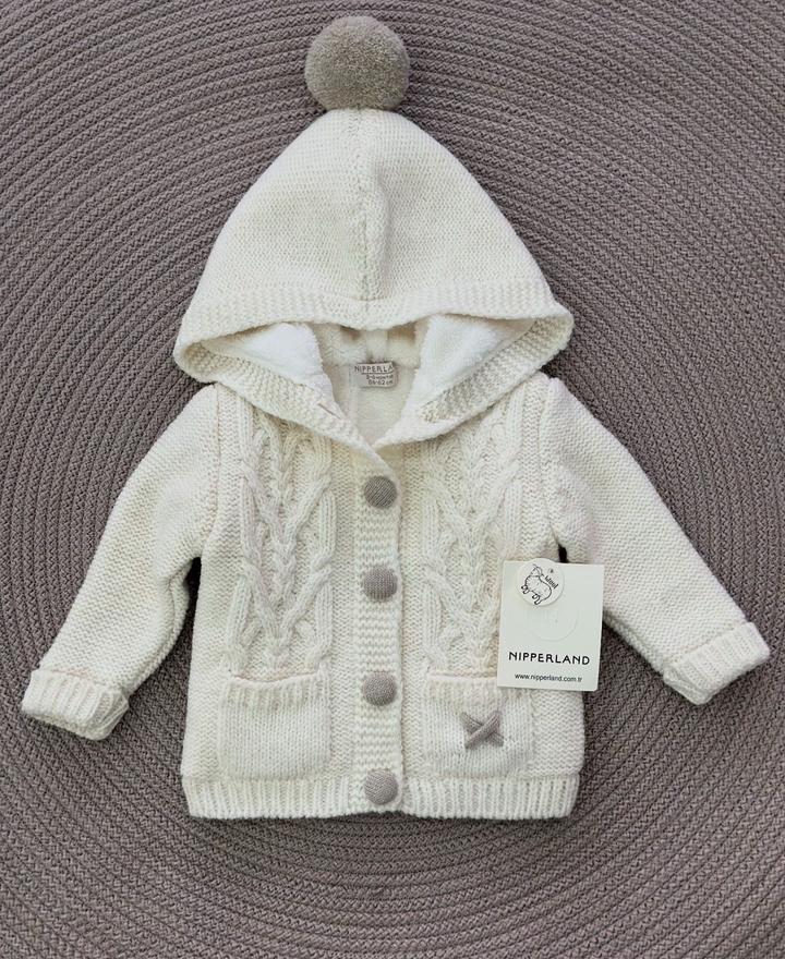 Шерстяной кардиган от Nipperland 56-62