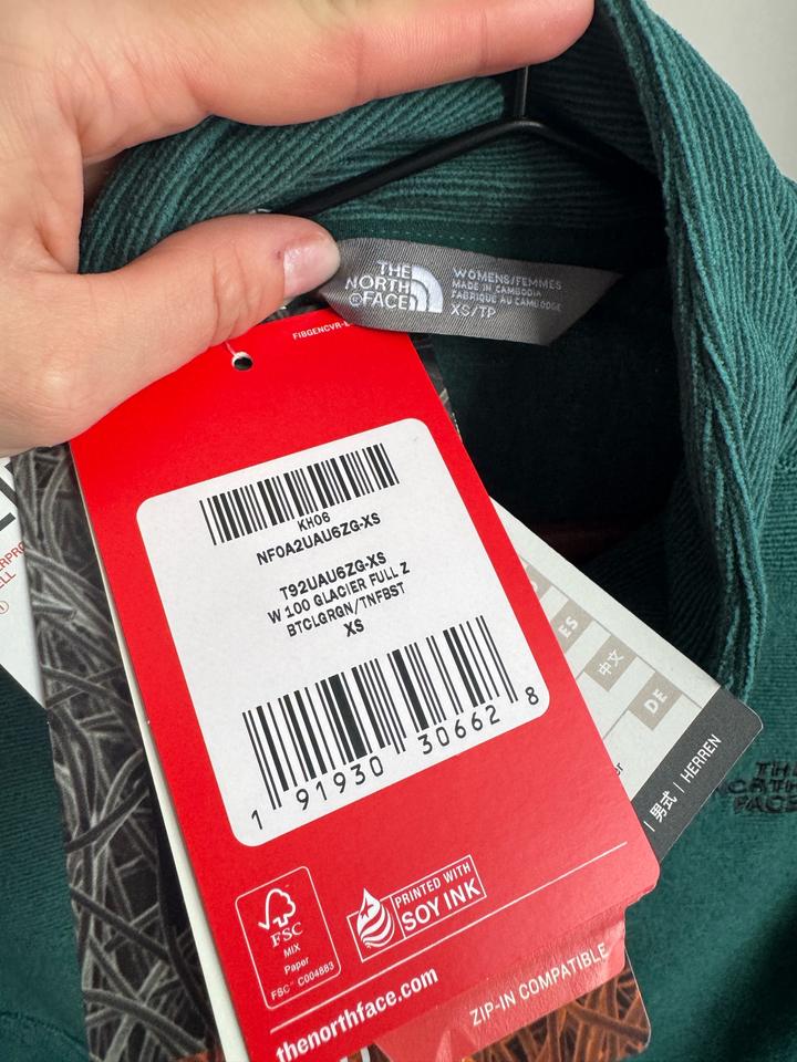 The north face кофта