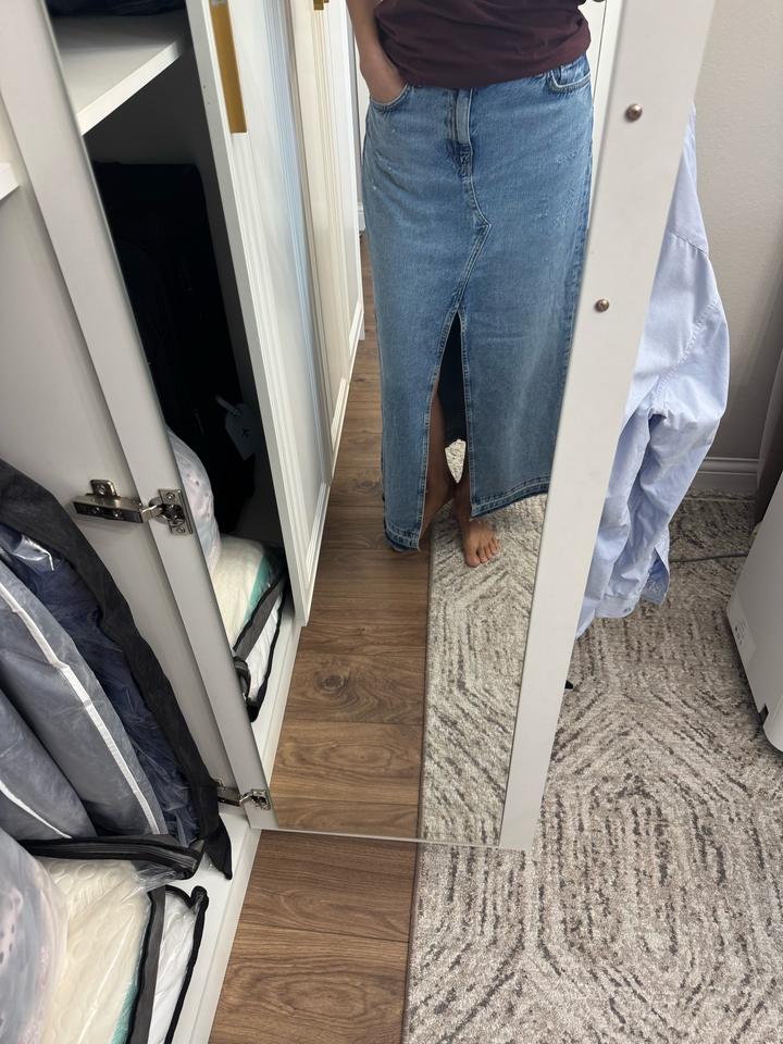 Джинсовая юбка Zara