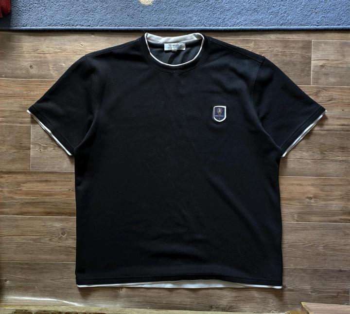 Черная футболка Brunello cucinelli