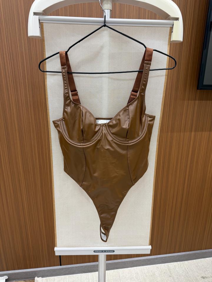 корсет боди эко кожа