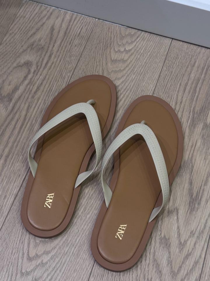 шлепанцы zara